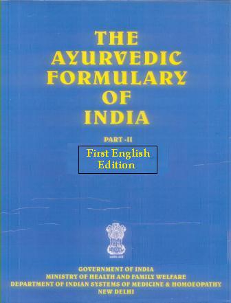 Ayurvedic-Formulary-Of-India-Part-II