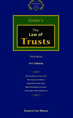 Goyle's-The-Law-of-Trusts-3rd-Reprint-Edition