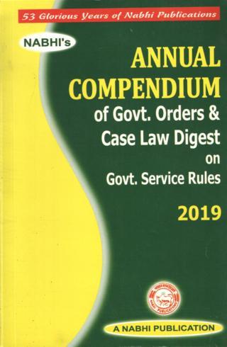 Nabhis-Annual-Compendium-of-Government-Orders-and-Case-Law-Digest-on-Govt.-Service-Rules-2019