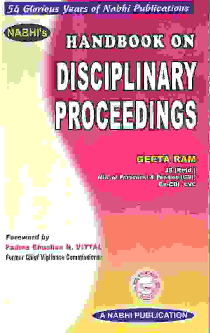 �Nabhis-Handbook-on-Disciplinary-Proceedings-,-9788172749859,-2021