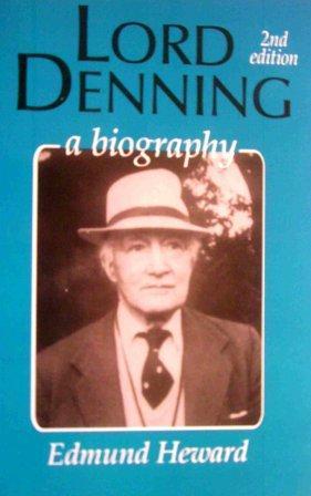 �Lord-Denning---A-Biography,-2nd-Edn.,(Eighth-Indian-Reprint)