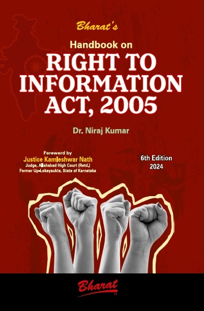 �Bharats-Handbook-on-Right-to-Information-Act,-2005-6th-Edition-2024-by-Dr-Niraj-Kumar