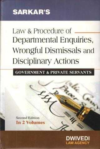 Law-And-Procedure-of-Departmental-Enquiries,-Wrongful-Dismissals-and-Disciplinary-Actions---2nd-Edit