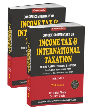 Concise-Commentary-on-Income-Tax-&-International-Taxation-With-Tax-Planning-Problems-&-Solutions-in-2-Vols.