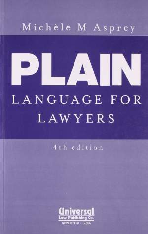 Plain-Language-for-Lawyers,-4th-Edn.-(First-Indian-Reprint)