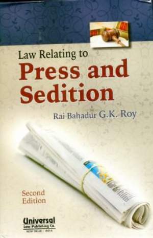 Law-Relating-to-Press-and-Sedition,-2nd-Edn.