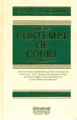 Law-of-Contempt-of-Court,-3rd-Edn.,