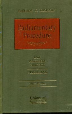Parliamentary-Procedure-Law,-Priviliges,-Practice-and-Precedents,-3rd-Edn.