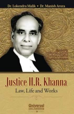 Justice-H.R.-Khanna---Law,-Life-and-Works