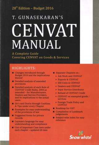 CENVAT-Manual---28th-Edition