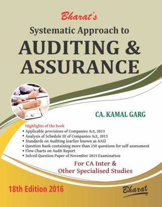 Bharat's-Systematic-Approach-to-AUDITING-&-ASSURANCE---18th-Edition-2016