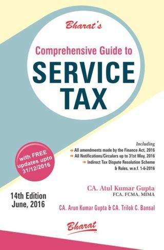 Bharat's-Comprehensive-Guide-to-SERVICE-TAX---14th-Edition