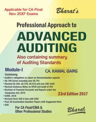 Bharat's-Professional-Approach-to-ADVANCED-AUDITING-in-II-Modules---23rd-Edition