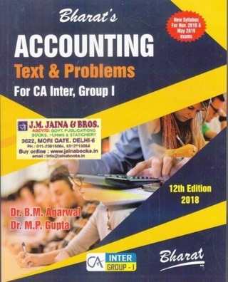 Accounting-Text-and-Problems-For-CA-Inter-Group-I-12th-Edition