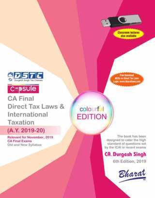 Bharats-Capsule-Studies-on-DIRECT-TAX-LAWS-and-International-Taxation-A.Y.-2019-20-6th-Edition
