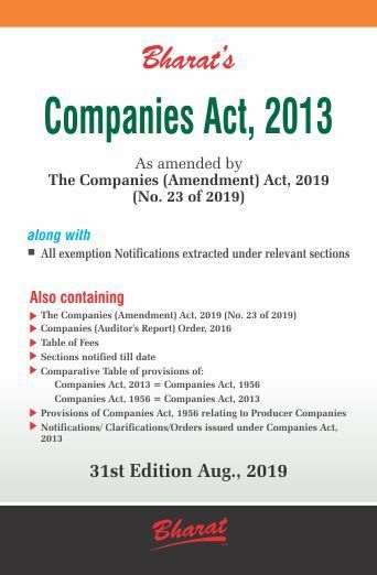 Bharats-Companies-Act,-2013-with-Comments-Act-No.-18-of-2013-Pocket-Size-31st-Edition