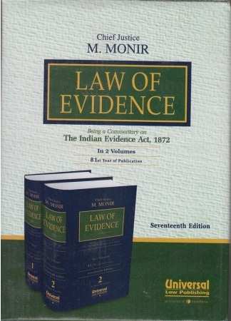 Law-of-Evidence-17th-Edition-Set-of-2-Volumes