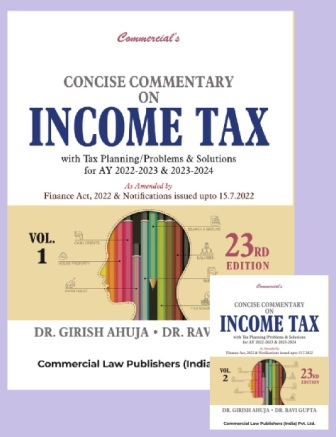 Concise-Commentary-On-Income-Tax-Set-Of-2-Volumes