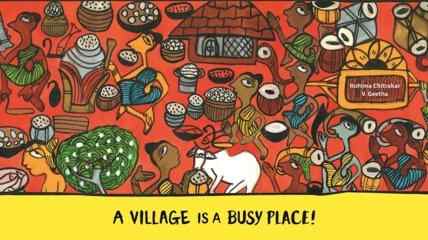 A-Village-is-a-Busy-Place-!