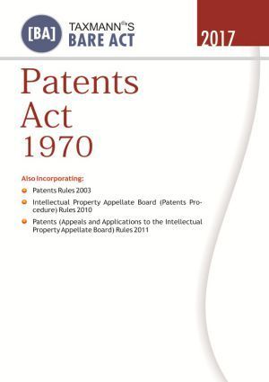 Taxmann's-Patents-Act-1970
