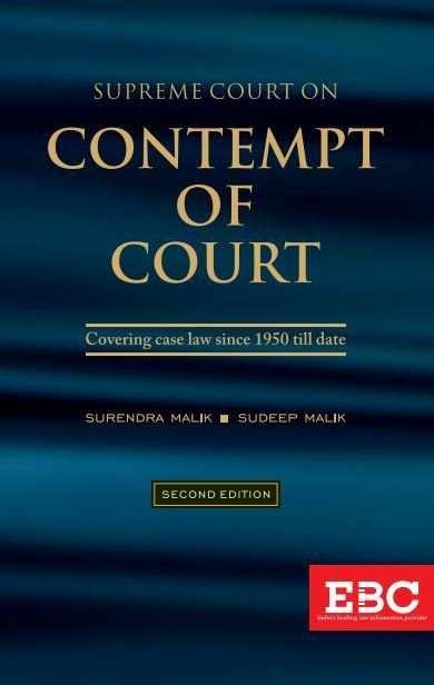 Supreme-Court-on-Contempt-of-Court-1950-to-2019-2nd-Edition