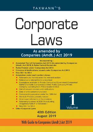 Taxmanns-Corporate-Laws-Set-of-2-Volumes-40th-Pocket-Edition