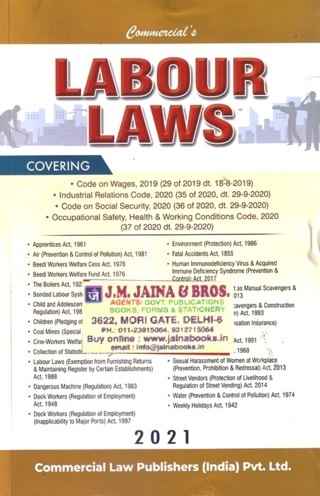 Labour-Laws---New-Labor-Codes,-2020