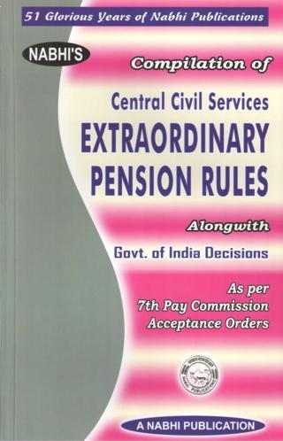 �Nabhis-Compilation-of-Central-Civil-Services-Extraordinary-Pension-Rules-1st-Edition-2018