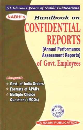 Nabhis-Handbook-On-Confidential-Reports-Annual-Performance-Assessment-Reports-of-Government-Employee,-2017